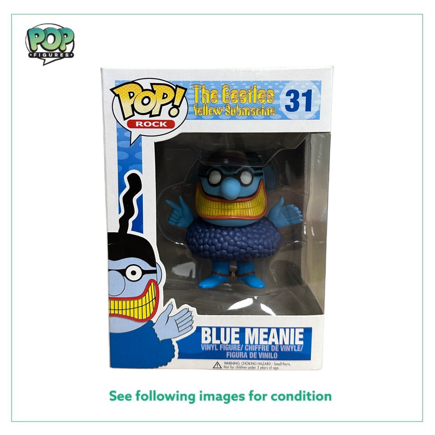 Blue Meanie #31 Funko Pop! - The Beatles Yellow Submarine - 2012 Pop! -