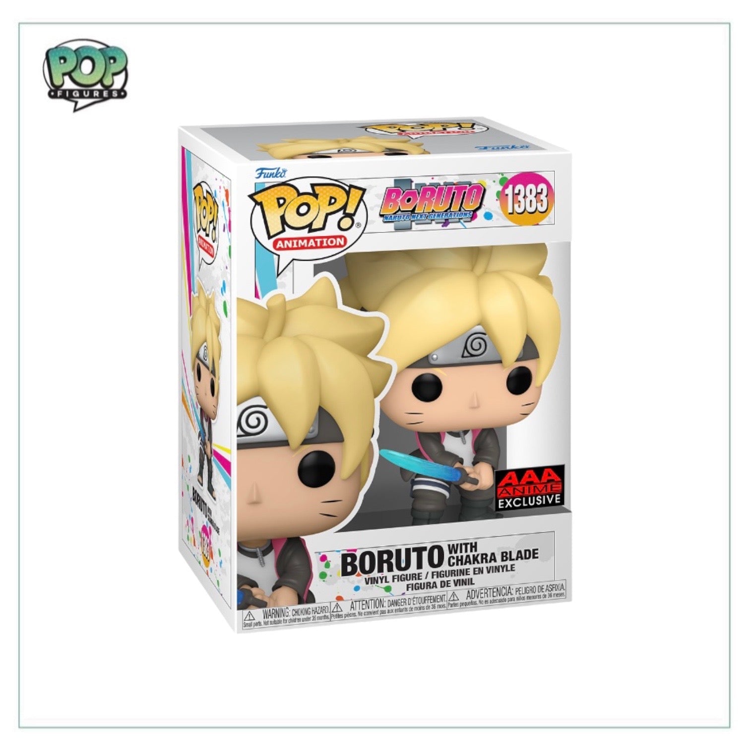 Boruto with Chakra Blade #1383 Funko Pop! - Boruto: Naruto Next Generations - AAA Anime Exclusive