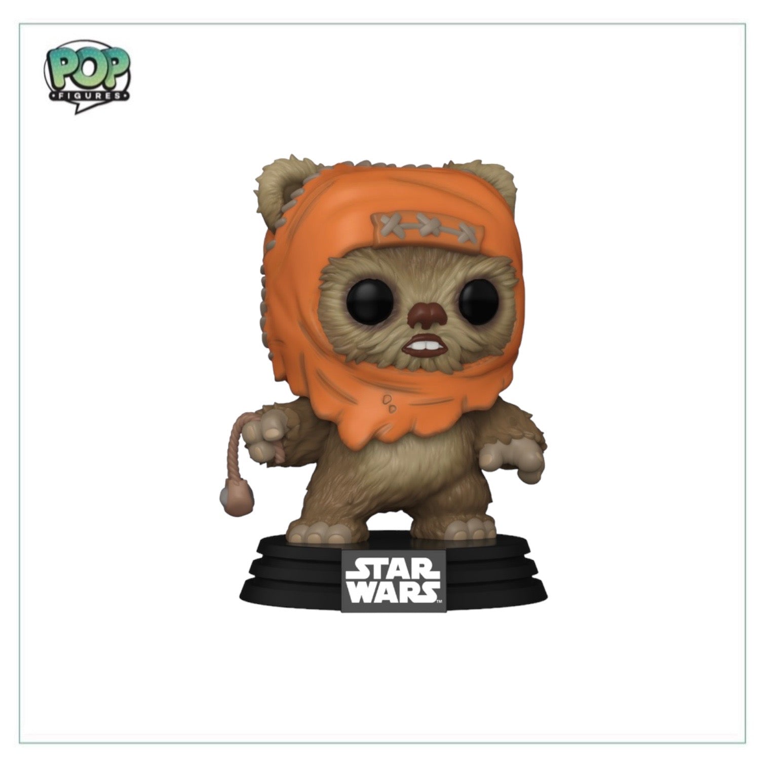 Wicket with Slingshot #631 Funko Pop! - Star Wars Return of The Jedi - SDCC 2023 Shared Exclusive