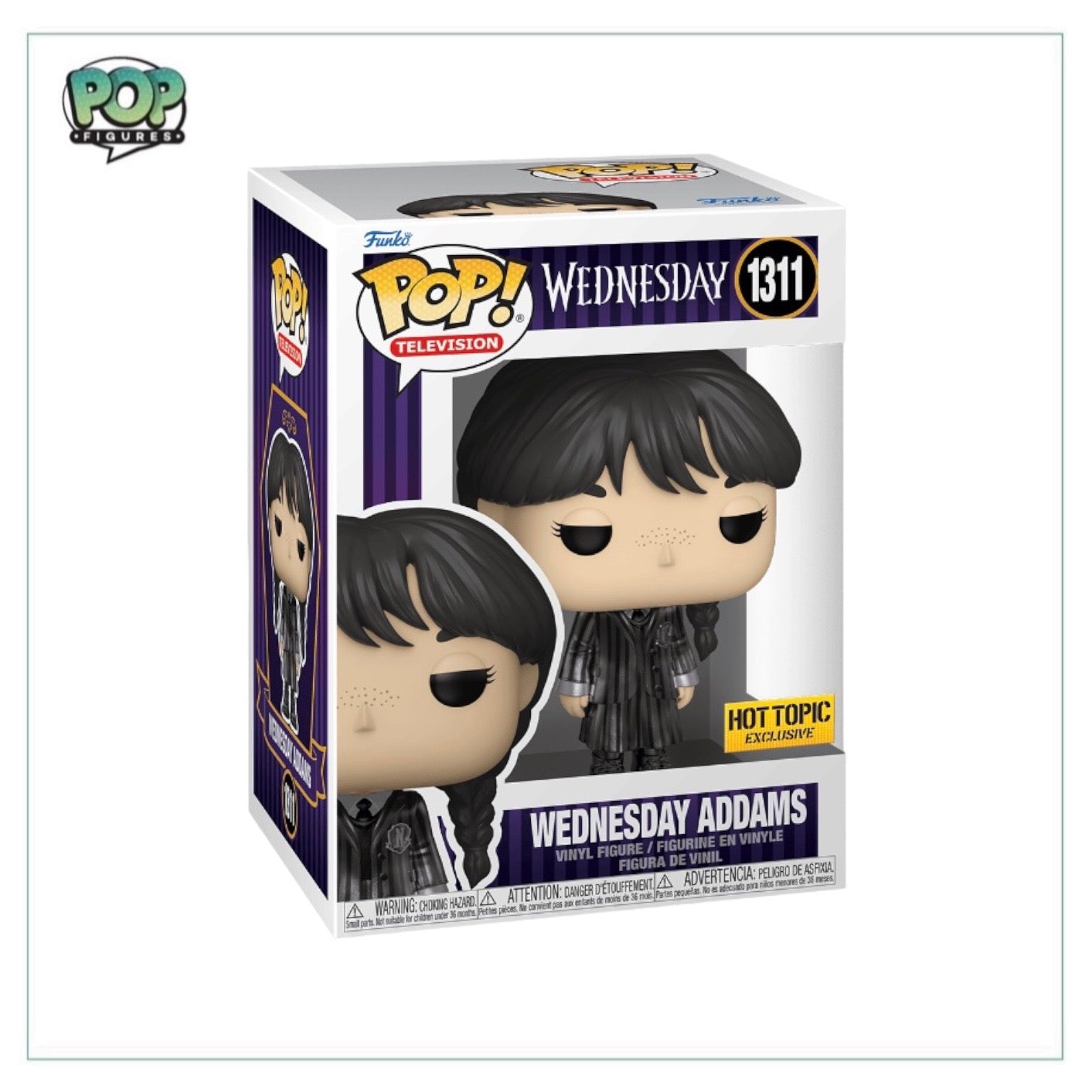 Wednesday #1311 (Metallic) Funko Pop! - Wednesday - Hot Topic Exclusive