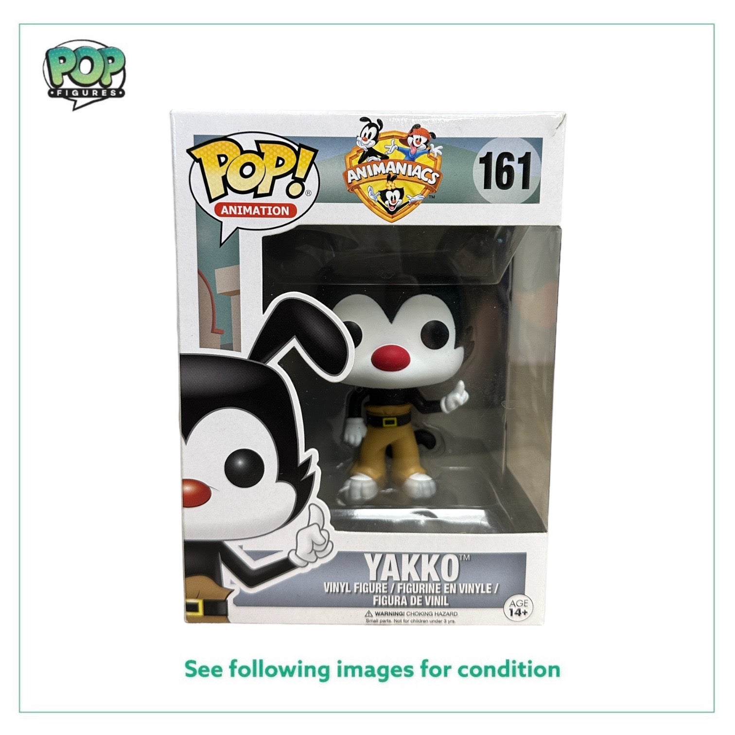 Yakko #161 Funko Pop! - Animaniacs - 2016 Pop! -