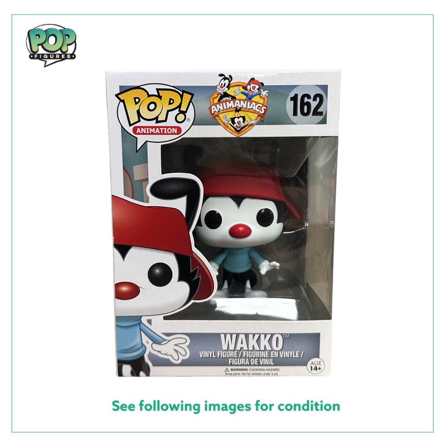 Wakko #162 Funko Pop! - Animaniacs - 2016 Pop -