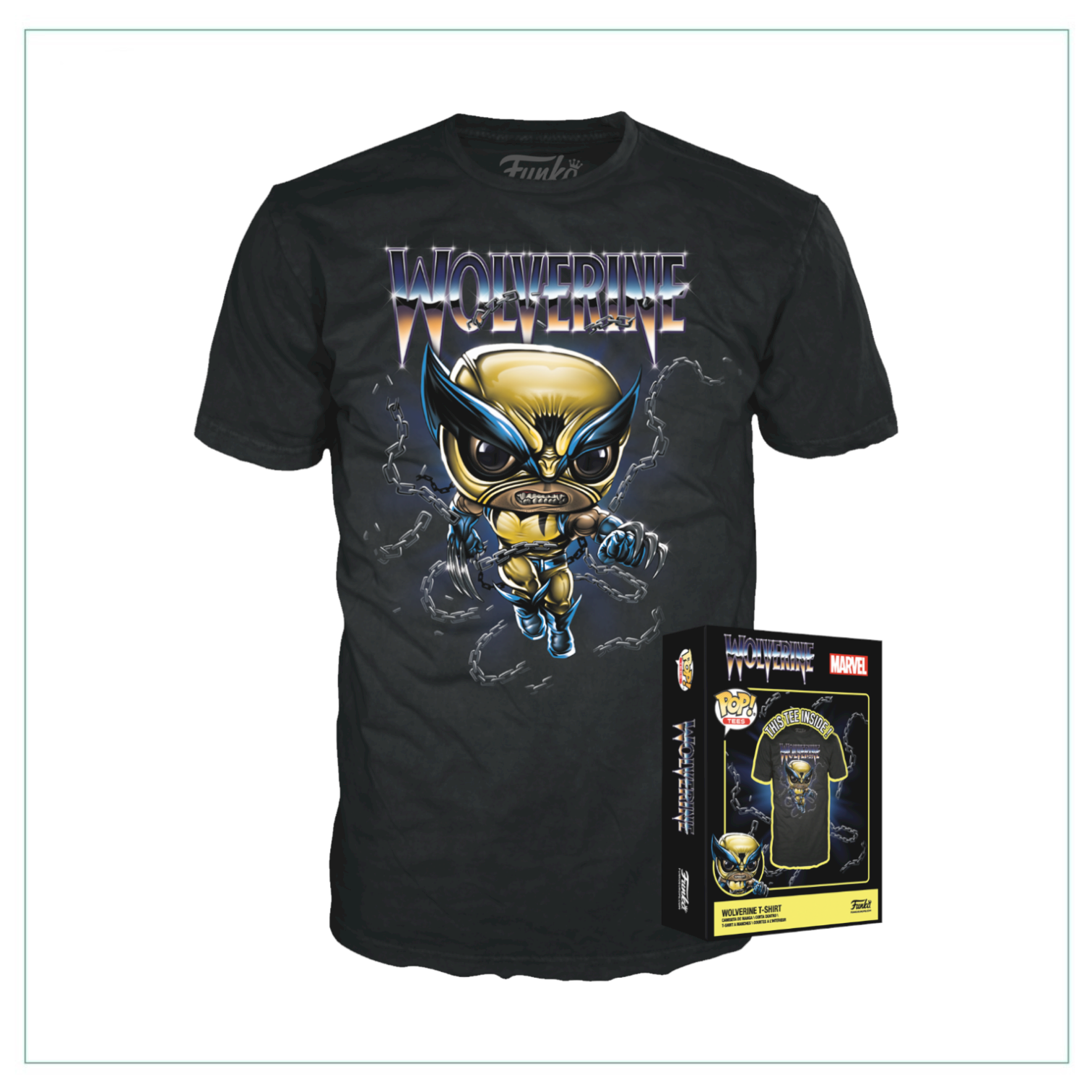 Boxed Tee: Marvel - Wolverine