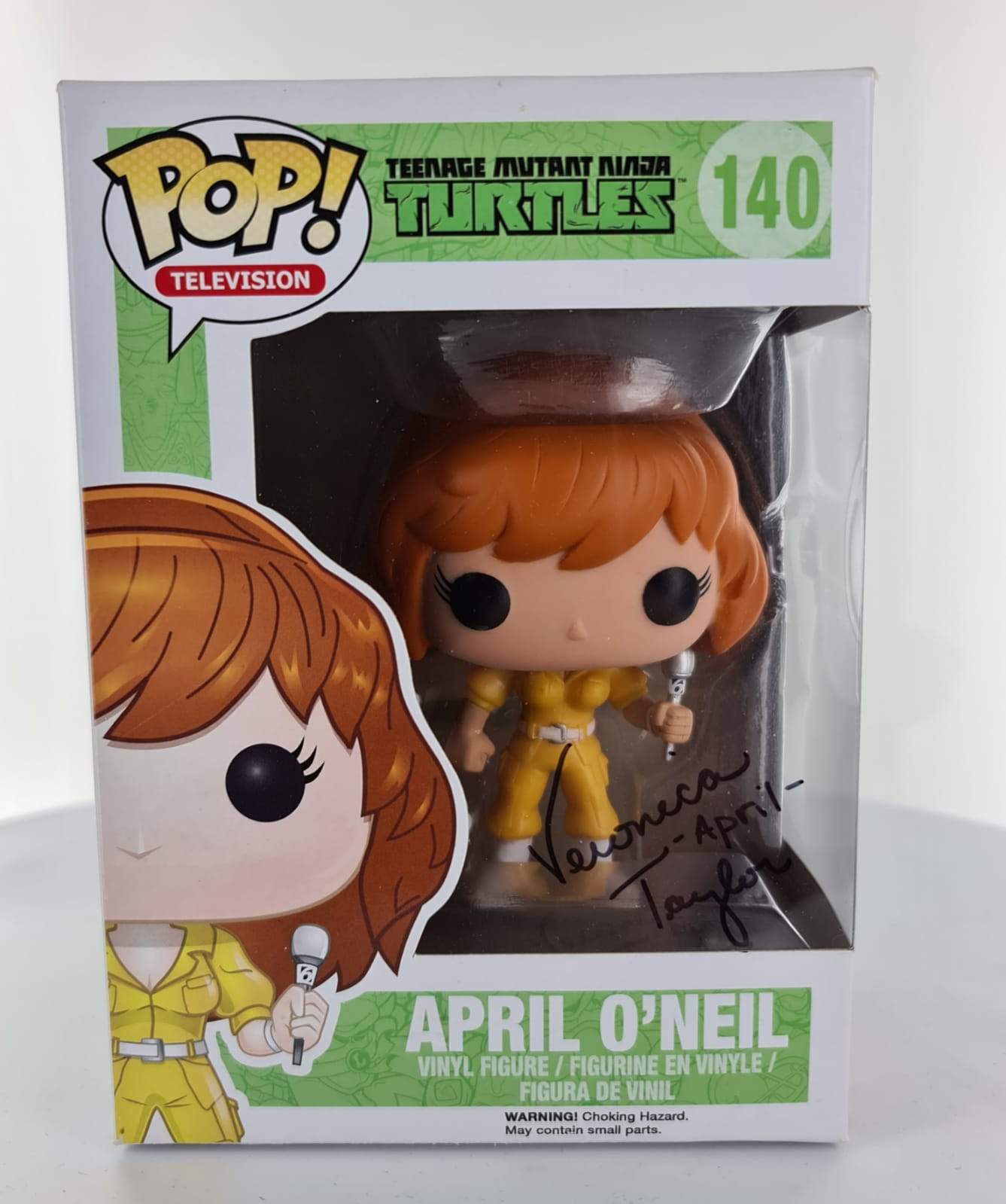 April O'Neil Signed Funko Pop Vinyl