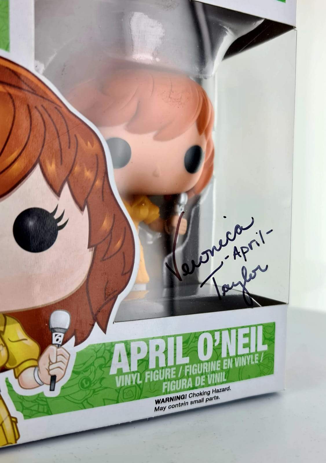 April O'Neil Signed Funko Pop Vinyl