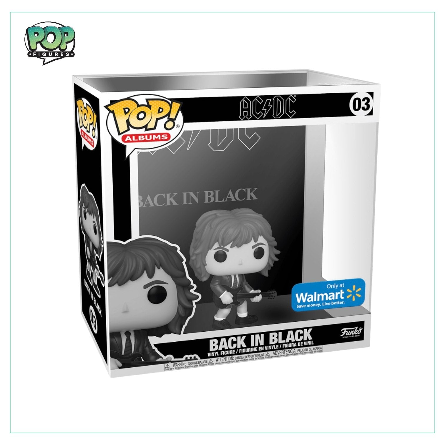 Back in Black #03 Funko Pop! AC/DC - Walmart Exclusive