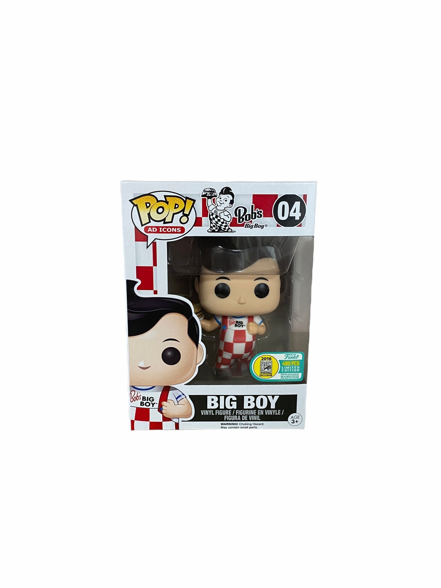 Big Boy #04 Funko Pop! - Ad Icons: Bob's Big Boy - SDCC 2016 Exclusive - LE480 Pcs -