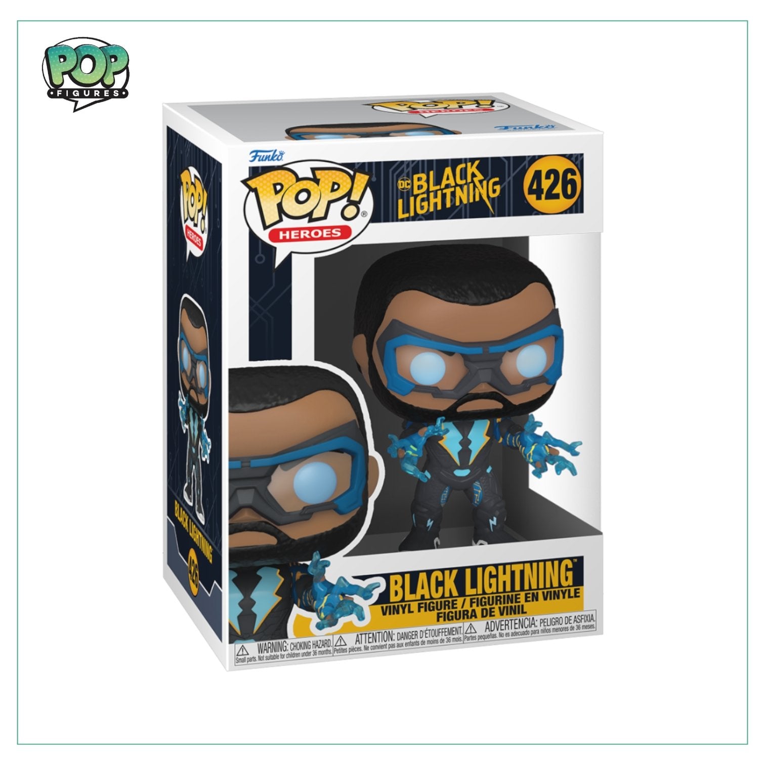 Black Lightning #426 Funko Pop! Black Lightning