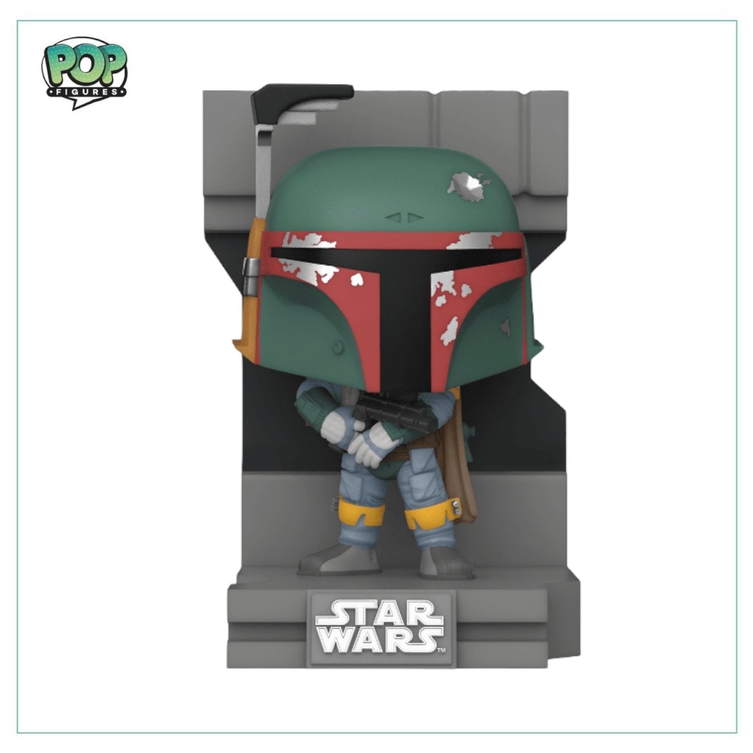 Boba Fett #436 Funko Deluxe Pop! - Star Wars - Bounty Hunters Collection -