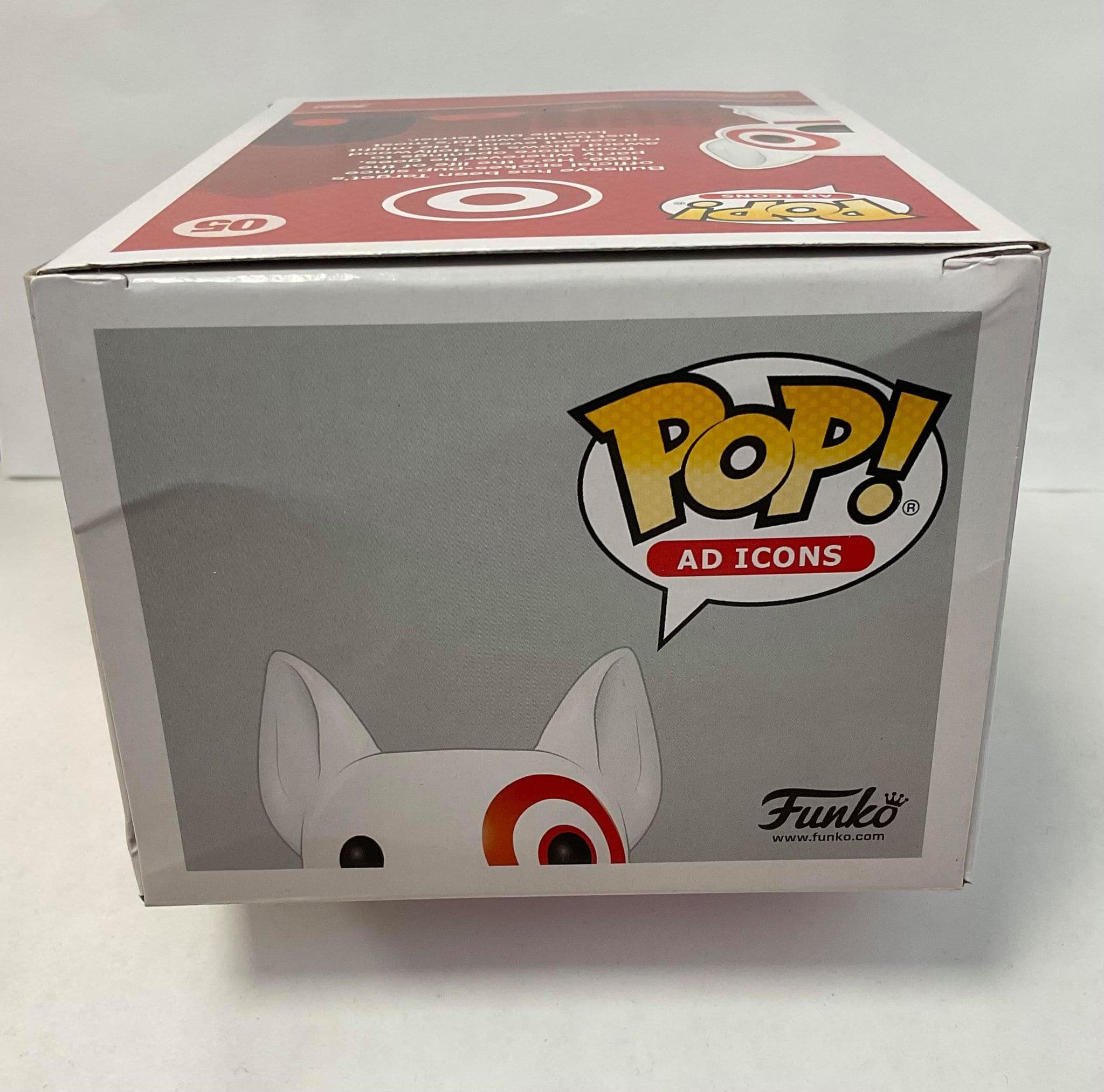 Bullseye #05 (Flocked - Red Collar) Funko Pop! Ad Icons - Target Exclusive -