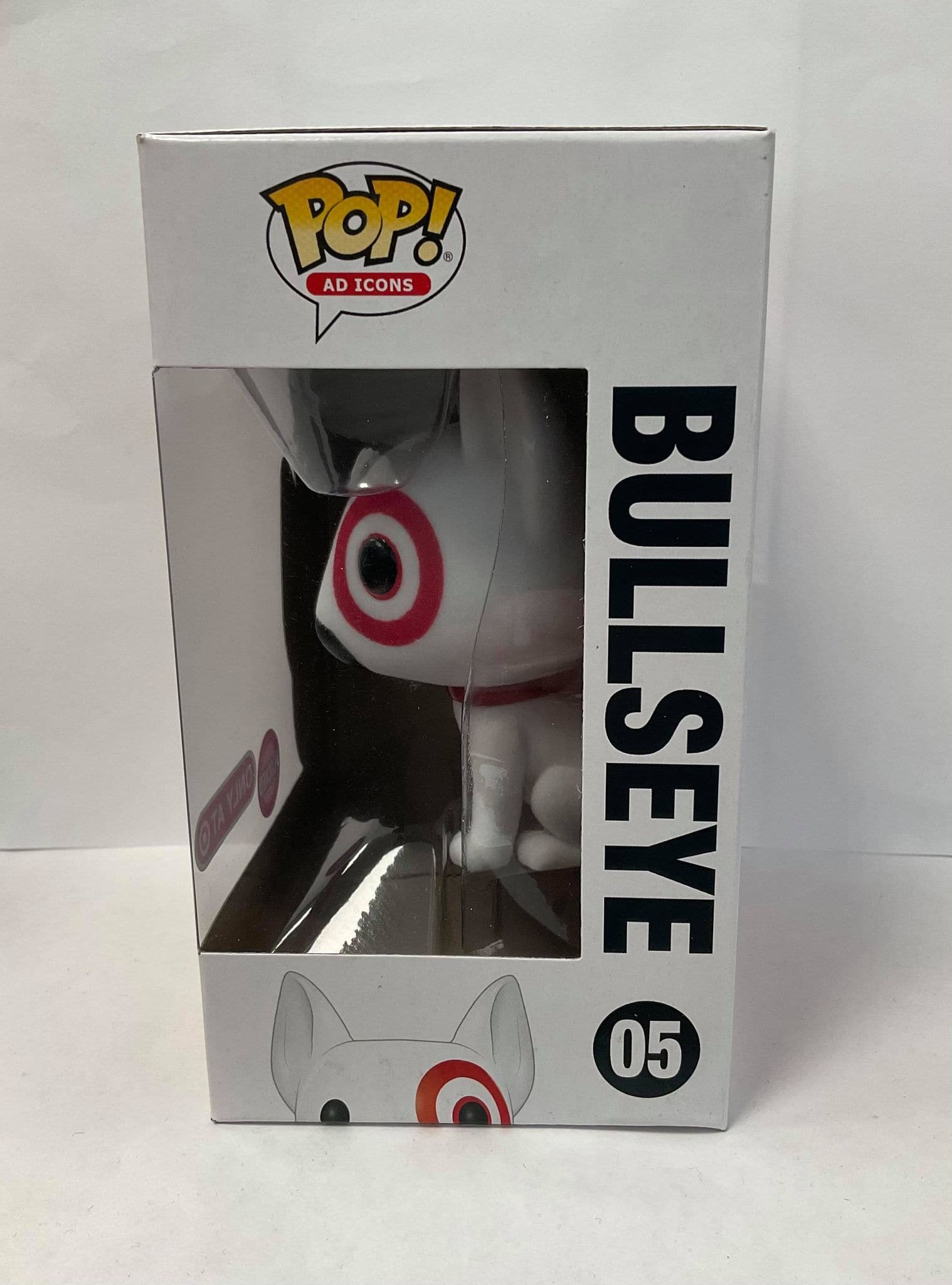 Bullseye #05 (Flocked - Red Collar) Funko Pop! Ad Icons - Target Exclusive -