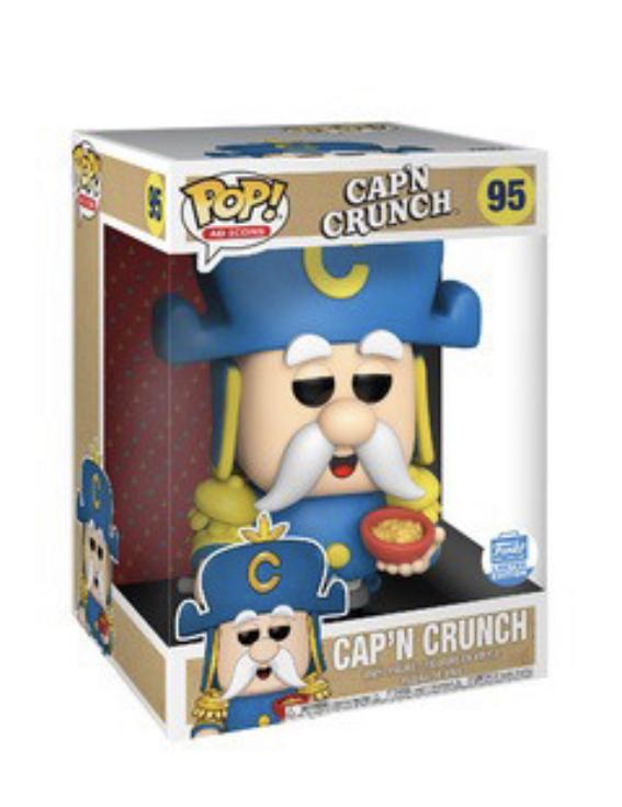 Cap’N Crunch #95 Deluxe 10” Funko Pop! Ad Icons, Cap’N Crunch, Funko Limited Edition