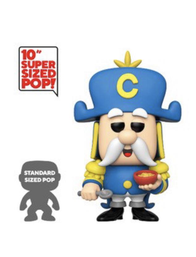 Cap’N Crunch #95 Deluxe 10” Funko Pop! Ad Icons, Cap’N Crunch, Funko Limited Edition