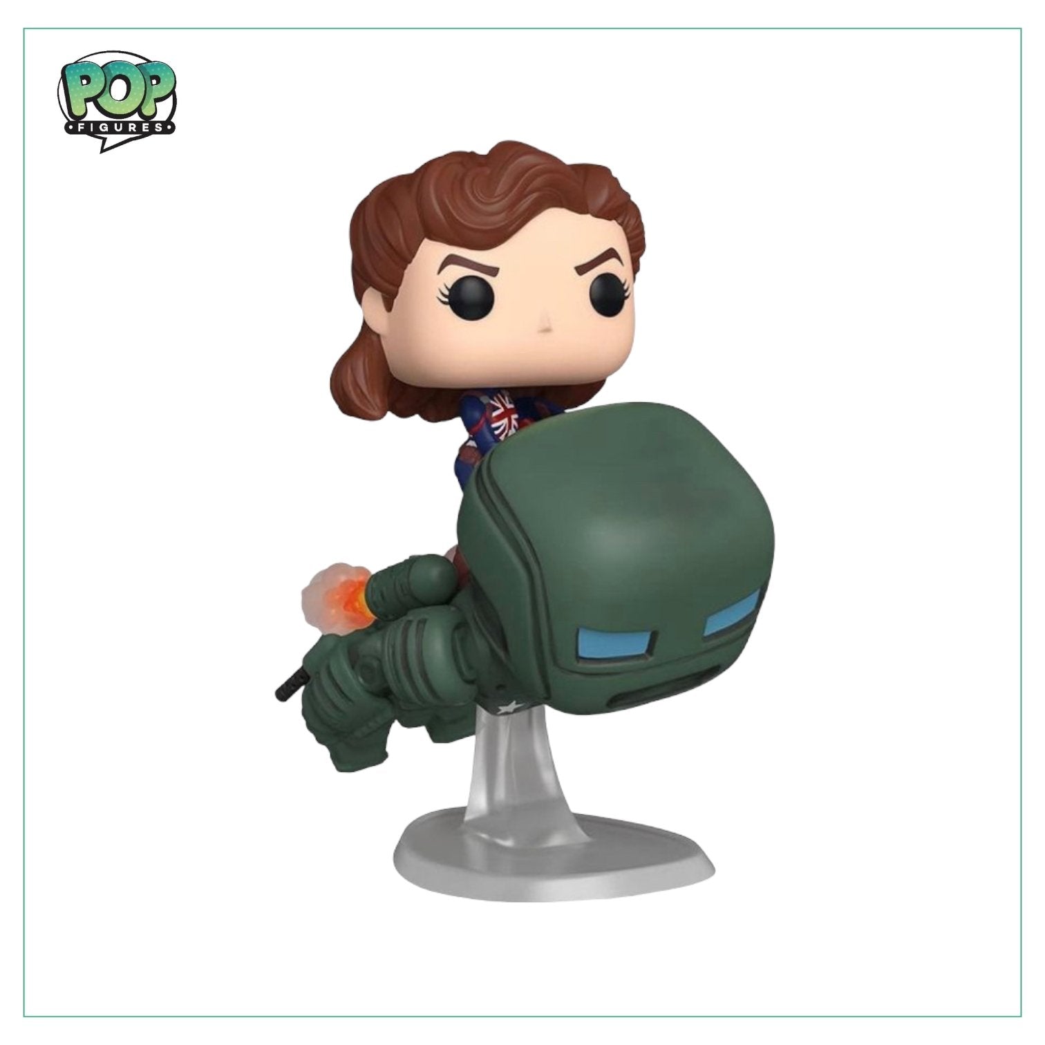 Captain Carter and The Hydra Stomper #885 Deluxe Funko Pop! Marvel What If…? Amazon Exclusive