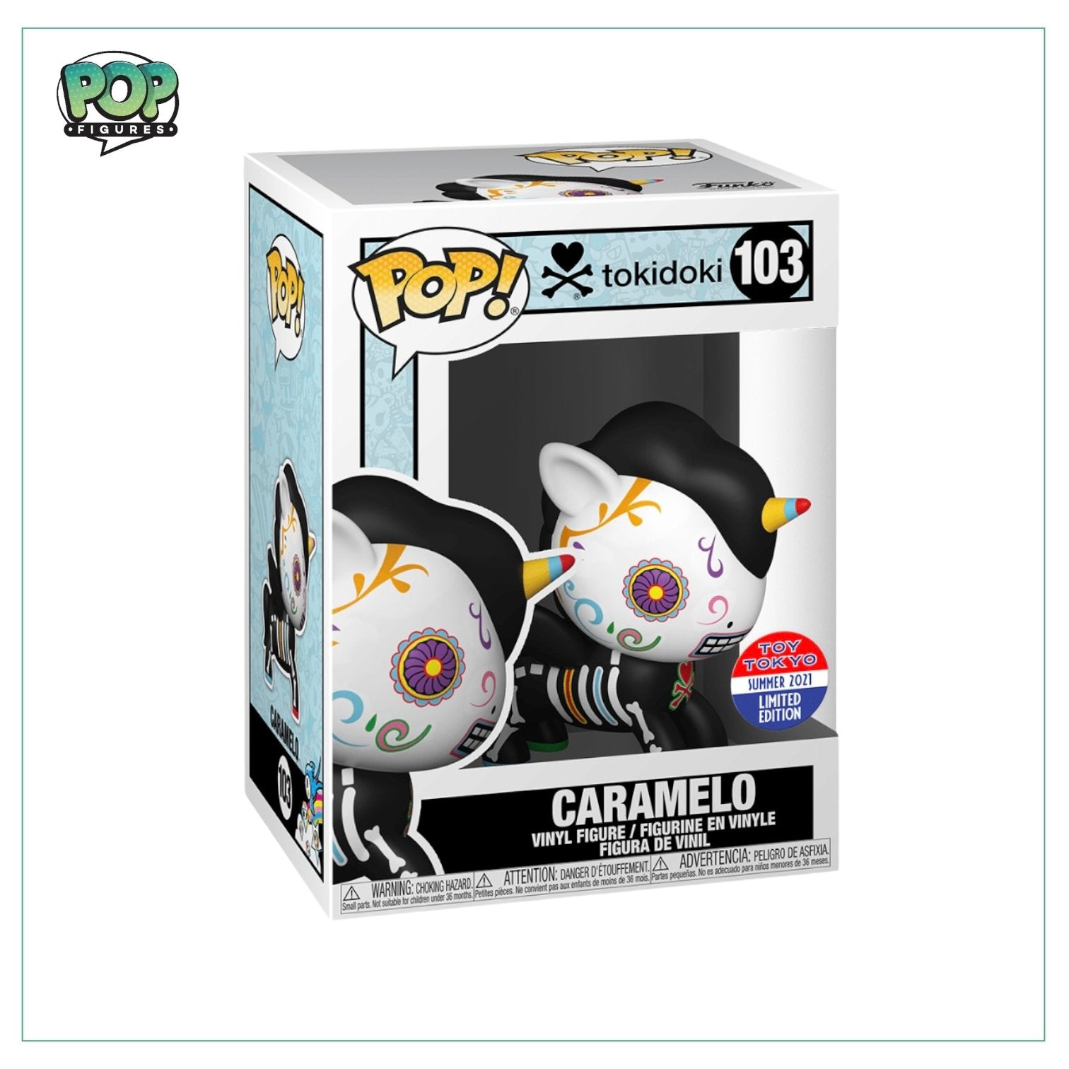 Caramelo #103 Funko Pop! Tokidoki - 2021 Virtual Funkon (Toy Tokyo)