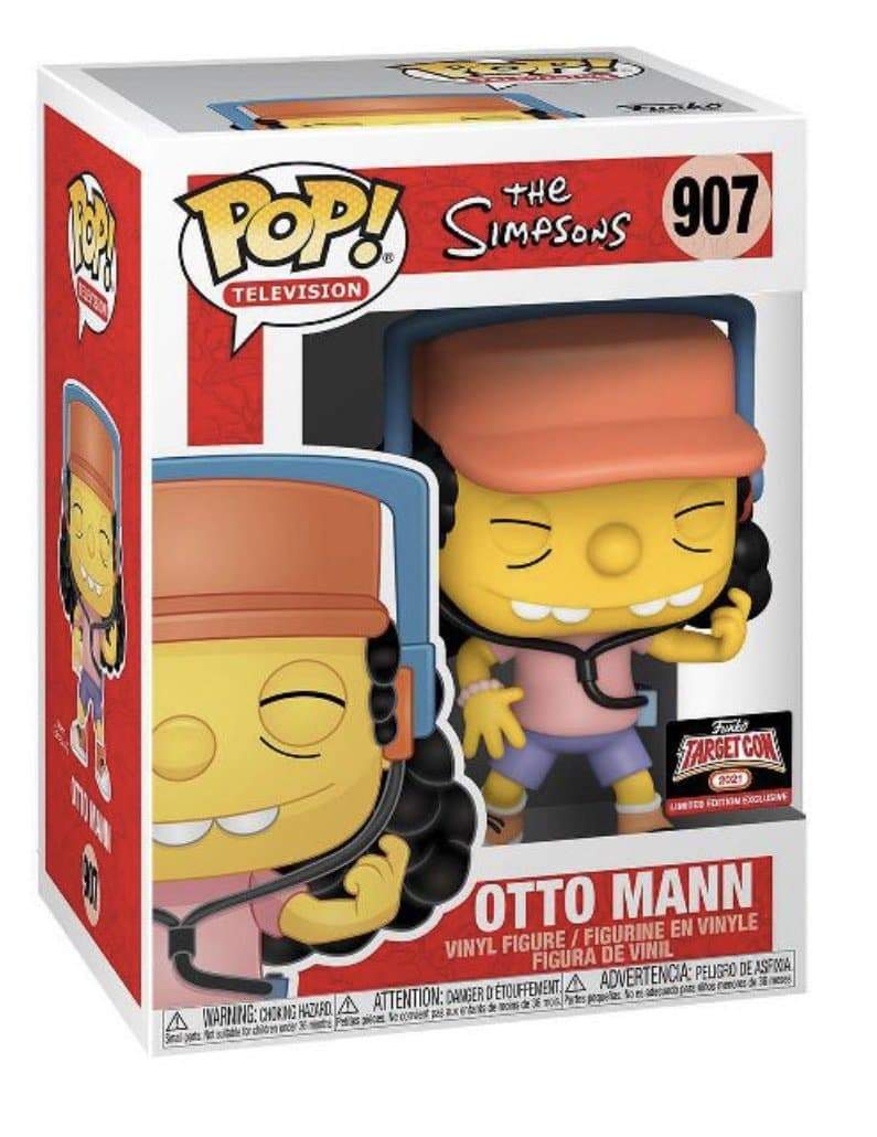 Otto Mann #907 Funko Pop! The Simpsons - Target Exclusive