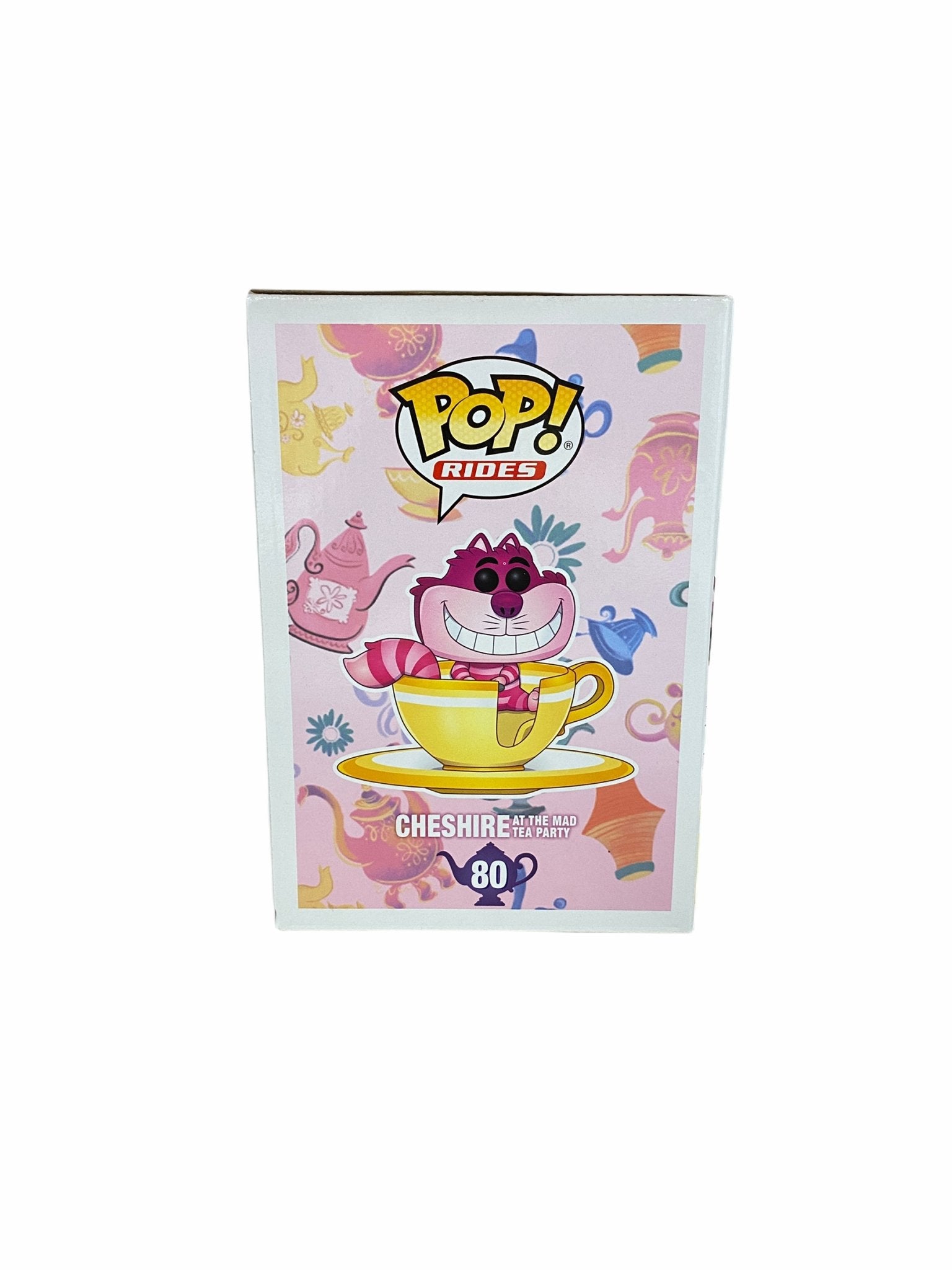 Cheshire Cat At The Mad Tea Party #80 Funko Pop Ride! - Mad Tea Party - Anaheim WonderCon 2020 Exclusive LE2000 Pcs