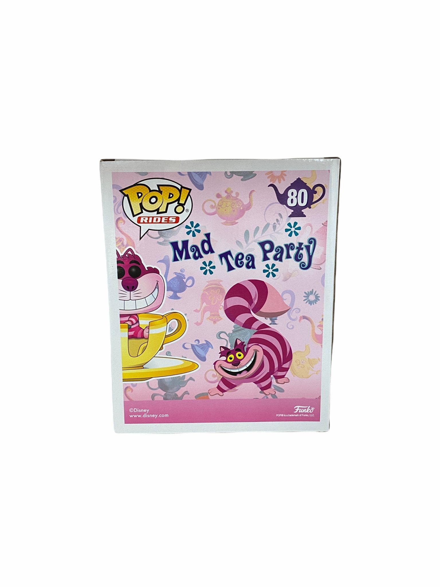 Cheshire Cat At The Mad Tea Party #80 Funko Pop Ride! - Mad Tea Party - Anaheim WonderCon 2020 Exclusive LE2000 Pcs