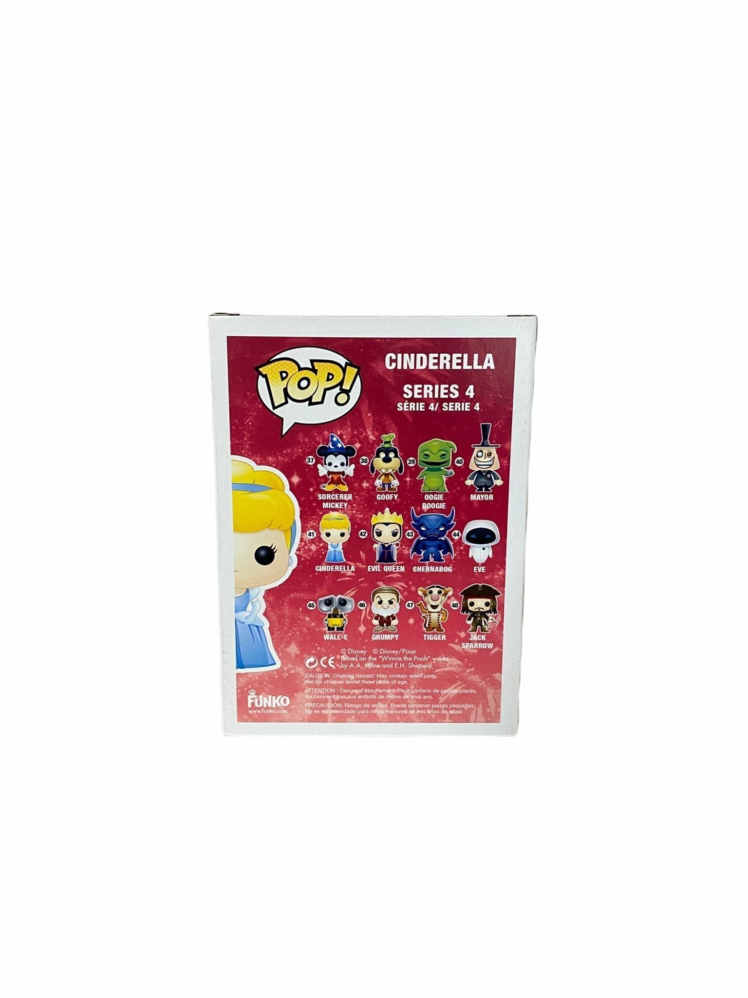 Cinderella #41 (Disney Store Logo) Funko Pop! - Disney Series 4 - 2013 Pop! -