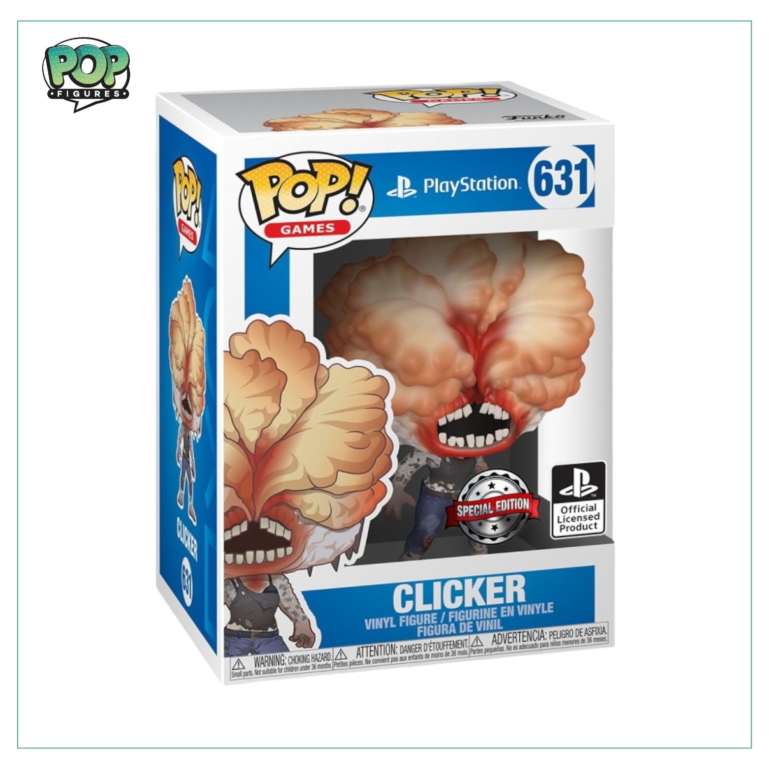 Clicker #631 Funko Pop! PlayStation, Special Edition