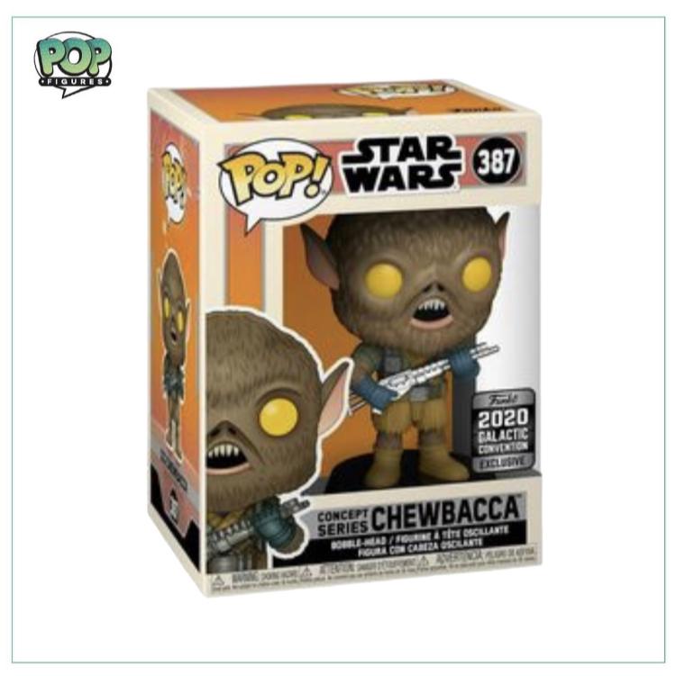 Concept Series: Chewbacca #387 Funko Pop! 2020 Glactic Convention Exclusive