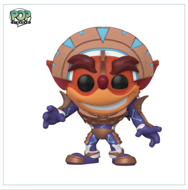 Crash Bandicoot In Mask Armor #841 Funko Pop! - Crash Bandicoot 4 - 2021 SDCC Limited Edition