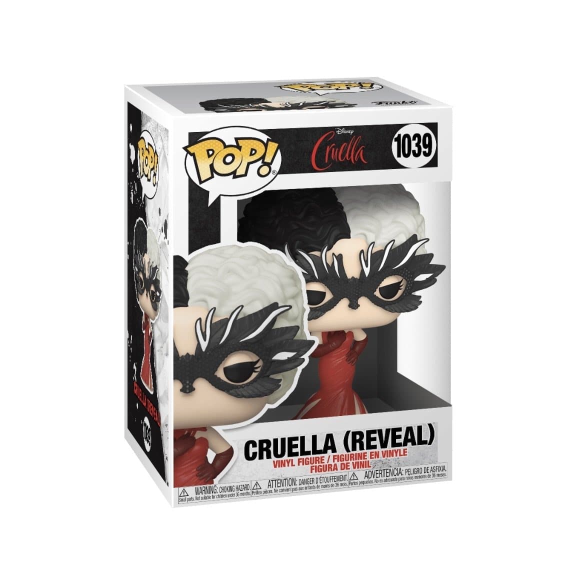 Cruella Reveal #1039 Funko Pop! Disney - Cruella