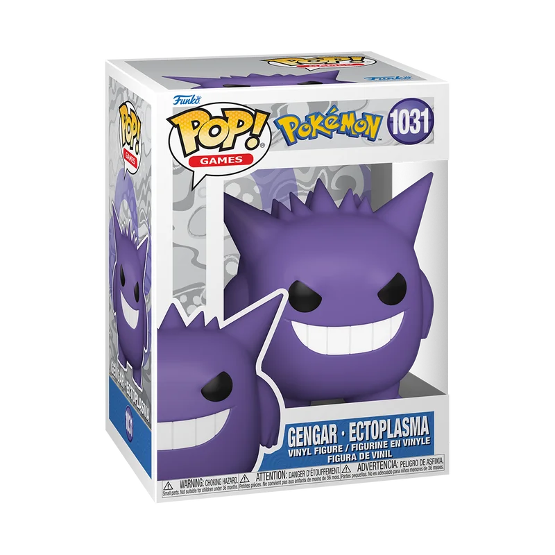 Funko Pop Pokemon Gengar Ectoplasma #1031