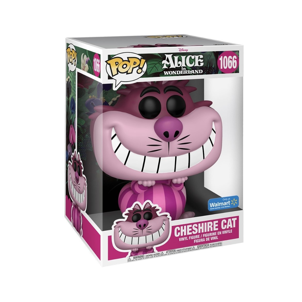 Cheshire Cat #1066 Deluxe 10" Funko Pop! Disney - Walmart Exclusive