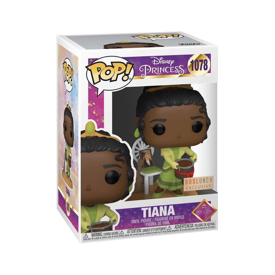 Tiana #1078 Funko Pop! - Disney Princess - Box Lunch Exclusive