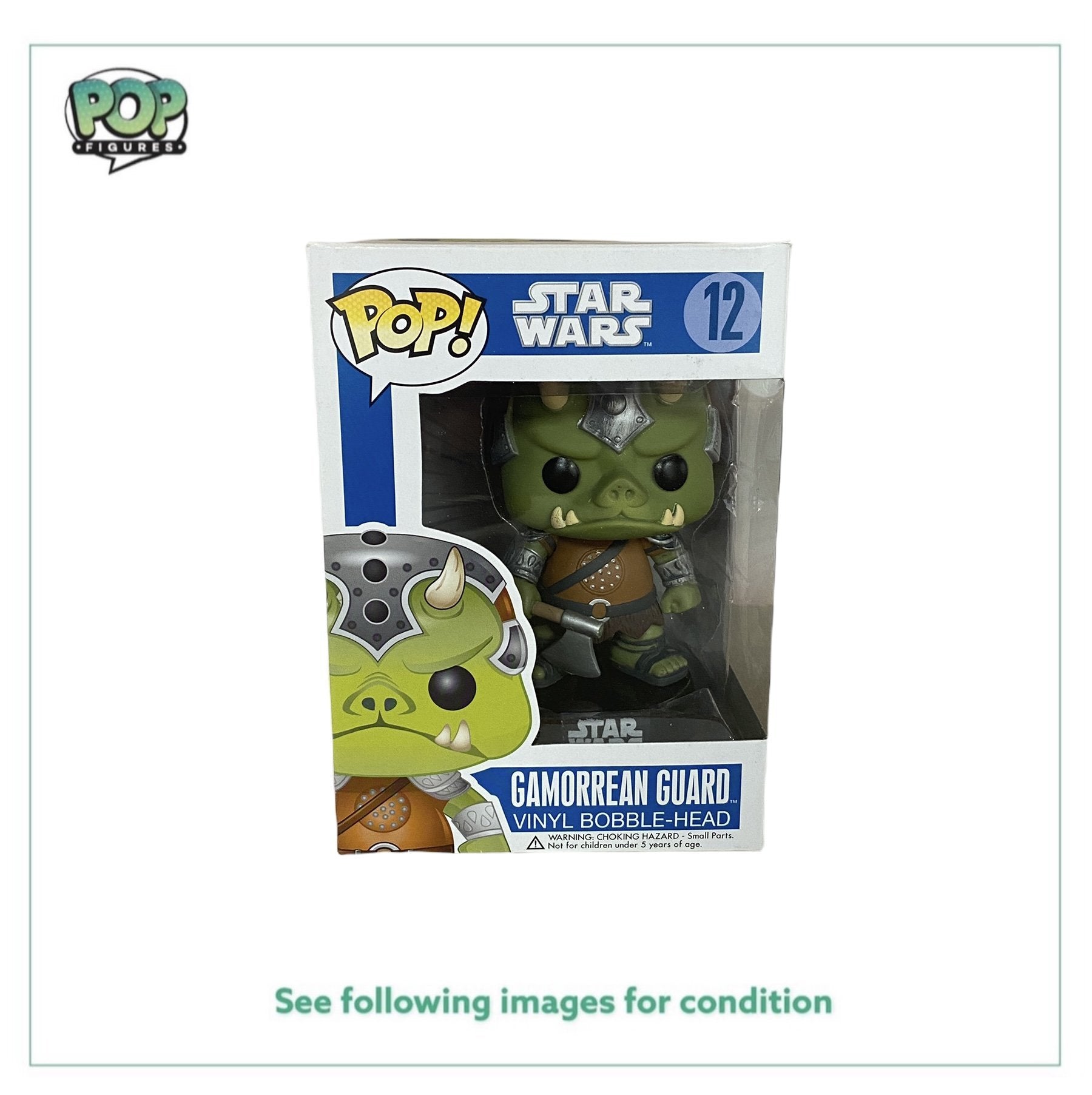 Gamorrean Guard #12 (1st Release) Funko Pop! - Star Wars - 2012 Pop! -