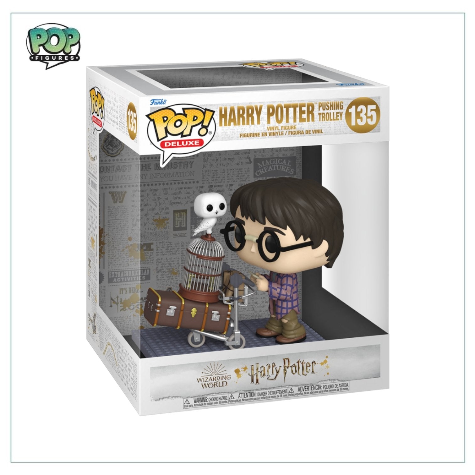 Harry Potter Pushing Trolley #135 Deluxe Funko Pop! Harry Potter