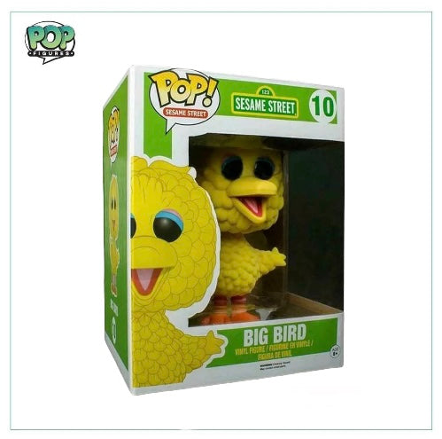 Big Bird (Flocked) #10 Deluxe Funko Pop! Sesame Street - 9/10