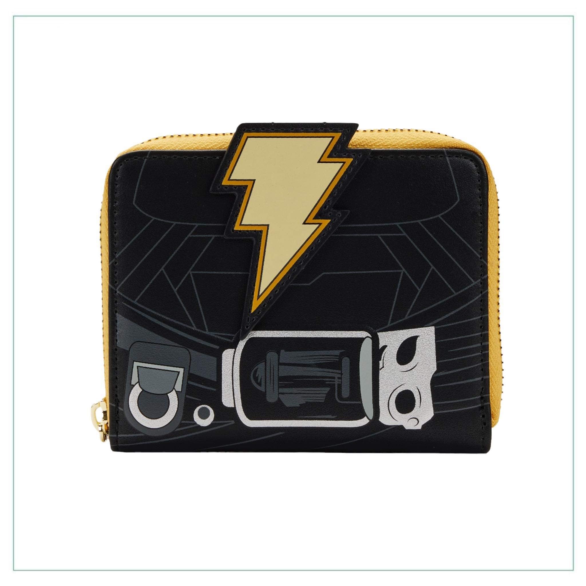 Loungefly DC Comics Black Adam Cosplay Zip Around Wallet