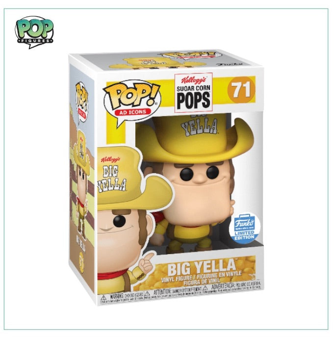 Big Yella #71 Funko Pop! Ad Icons, Funko Limited Edition