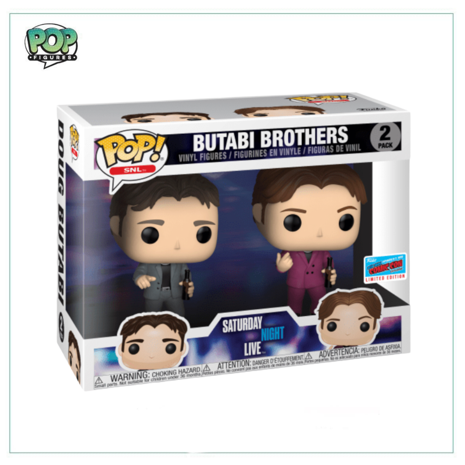 Butabi Brothers Deluxe Funko 2 Pack! Saturday Night Live - 2018 NYCC