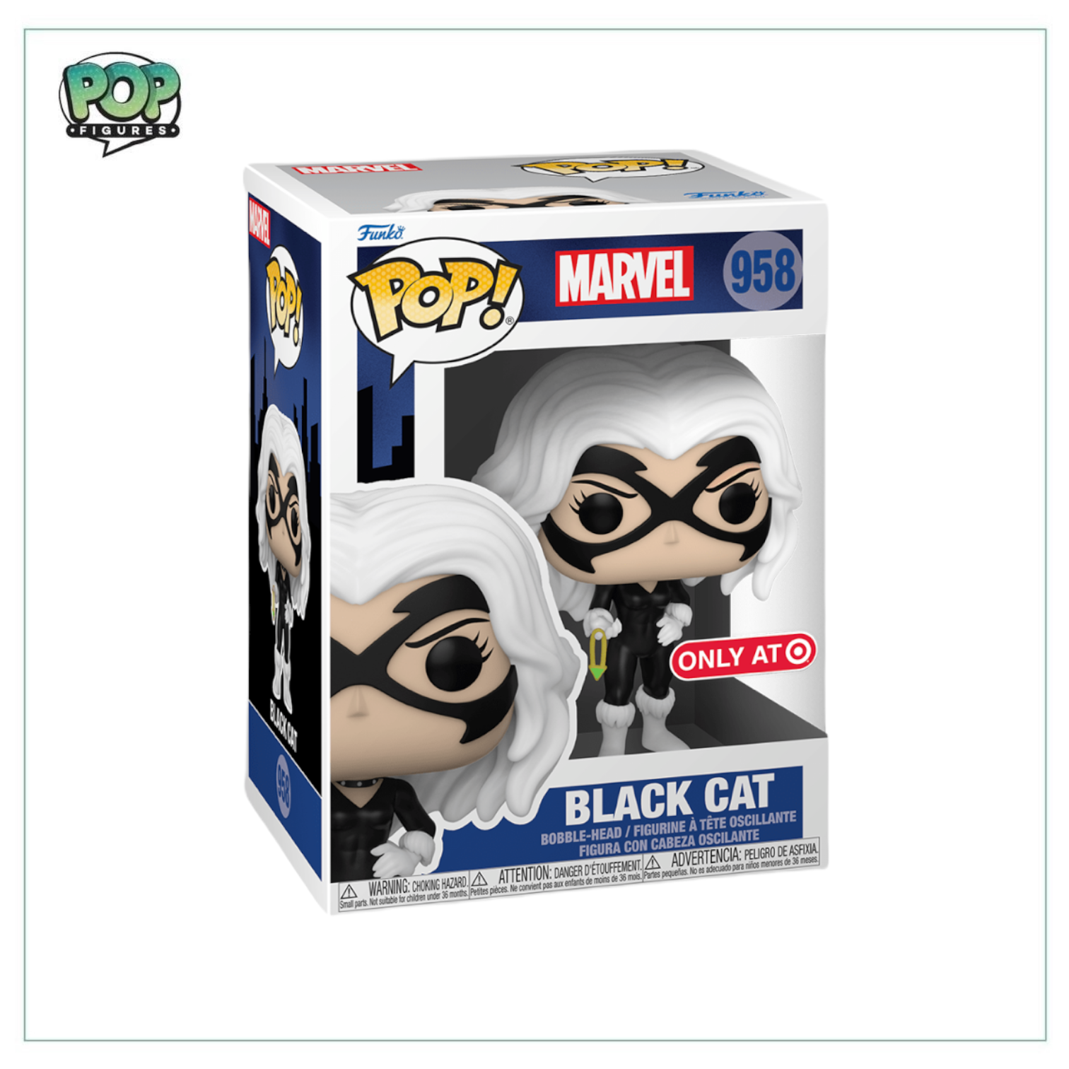 Black Cat #958 Funko Pop! Marvel - Target Exclusive