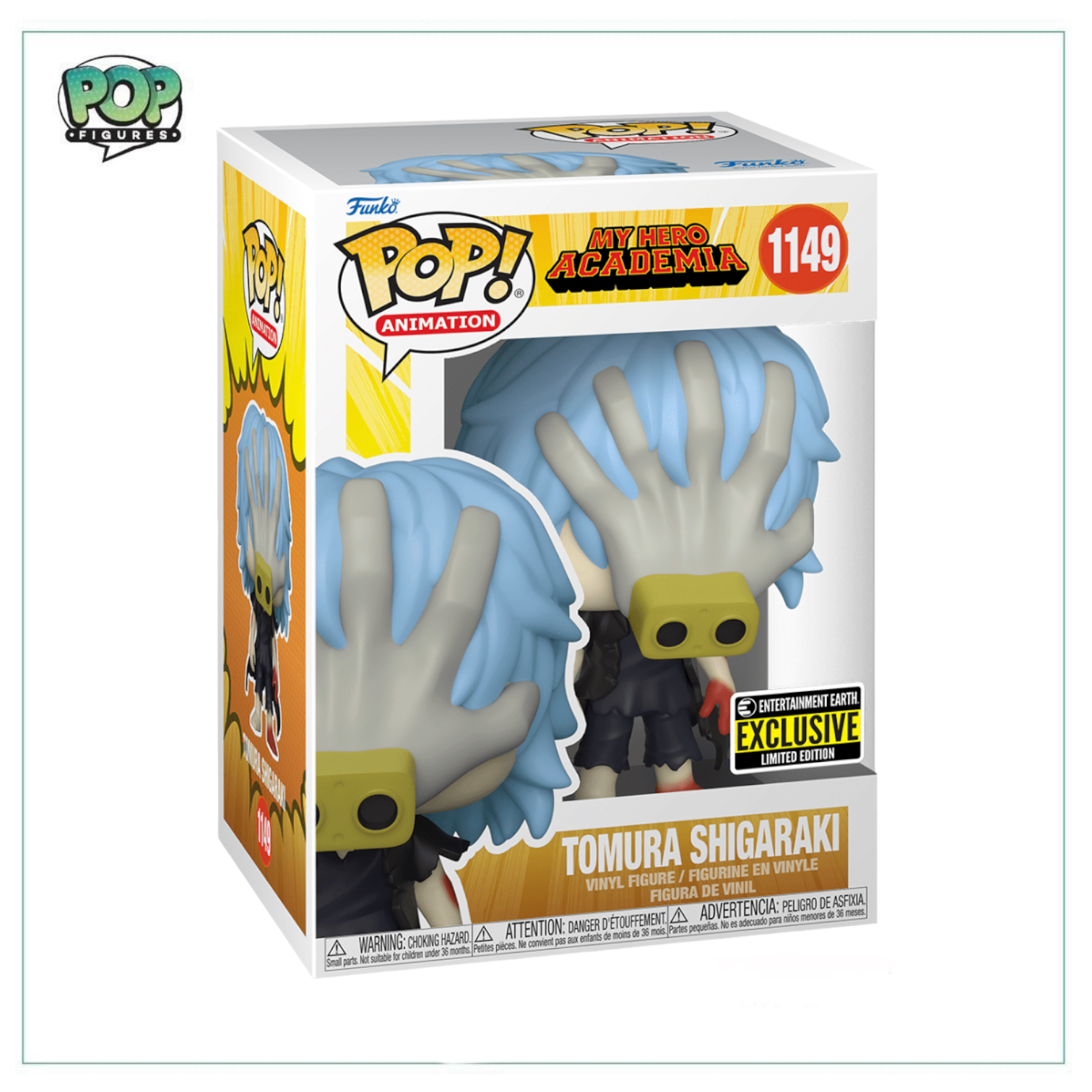 Tomura Shigaraki #1149 Funko Pop! My Hero Academia - Entertainment Earth Exclusive