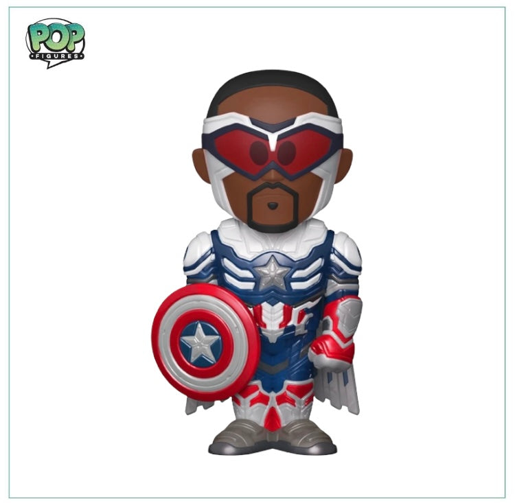 Captain America Funko Soda Vinyl Figure! - Marvel - LE10000 Pcs International - Chance of Chase