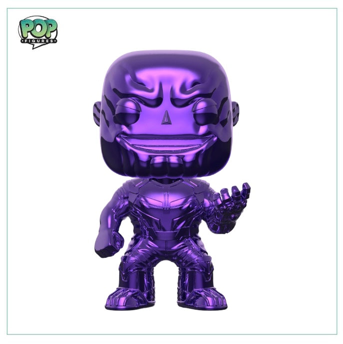 Thanos (Purple Chrome) #289 Funko Pop! Marvel Avengers - Exclusive