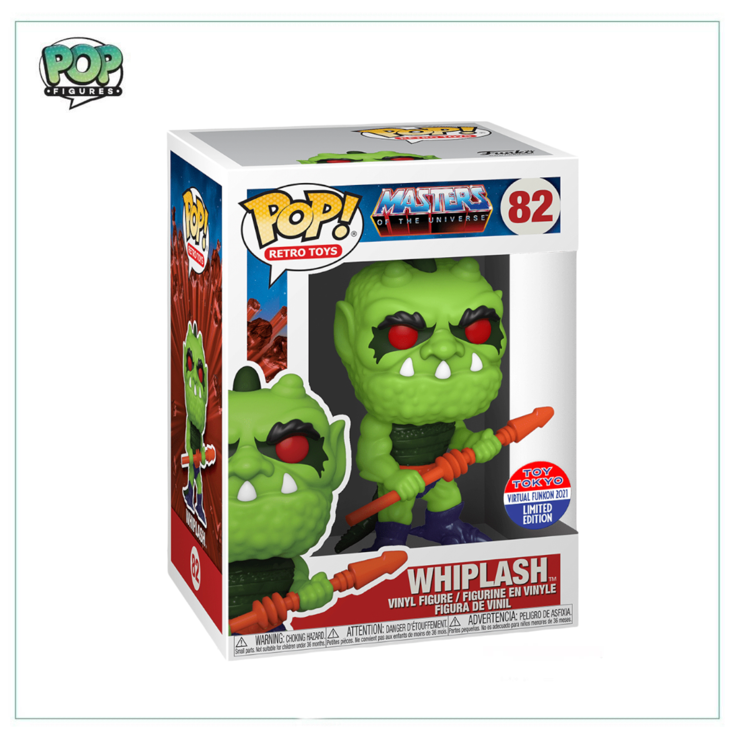 Whiplash #82 Funko Pop! Masters of the Universe - 2021 Virtual Funkon (Toy Tokyo)