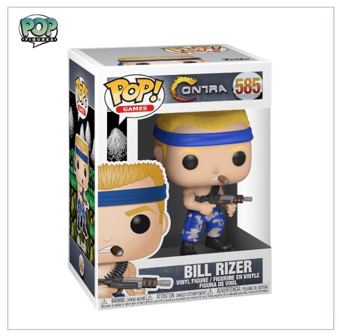 Bill Rizer #585 Funko Pop! Games: Contra