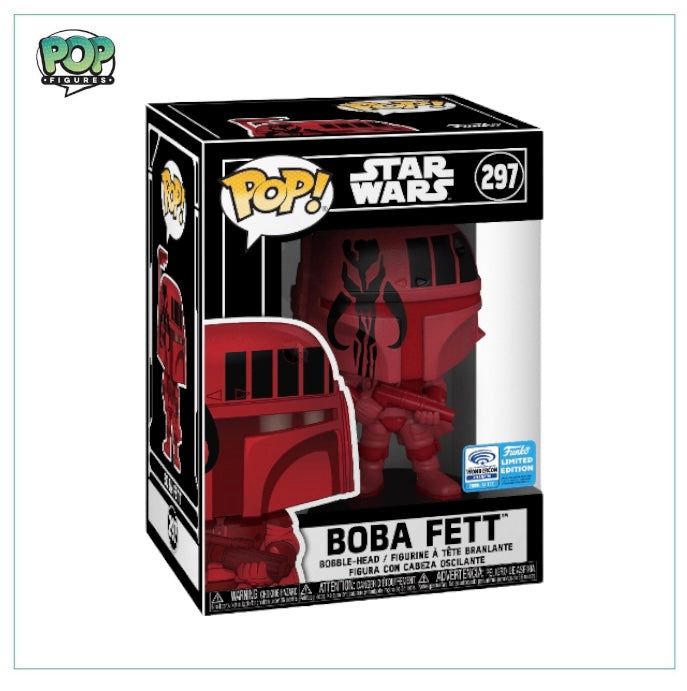 Boba Fett #297 Funko Pop! Star Wars - 2020 Wondercon Limited Edition