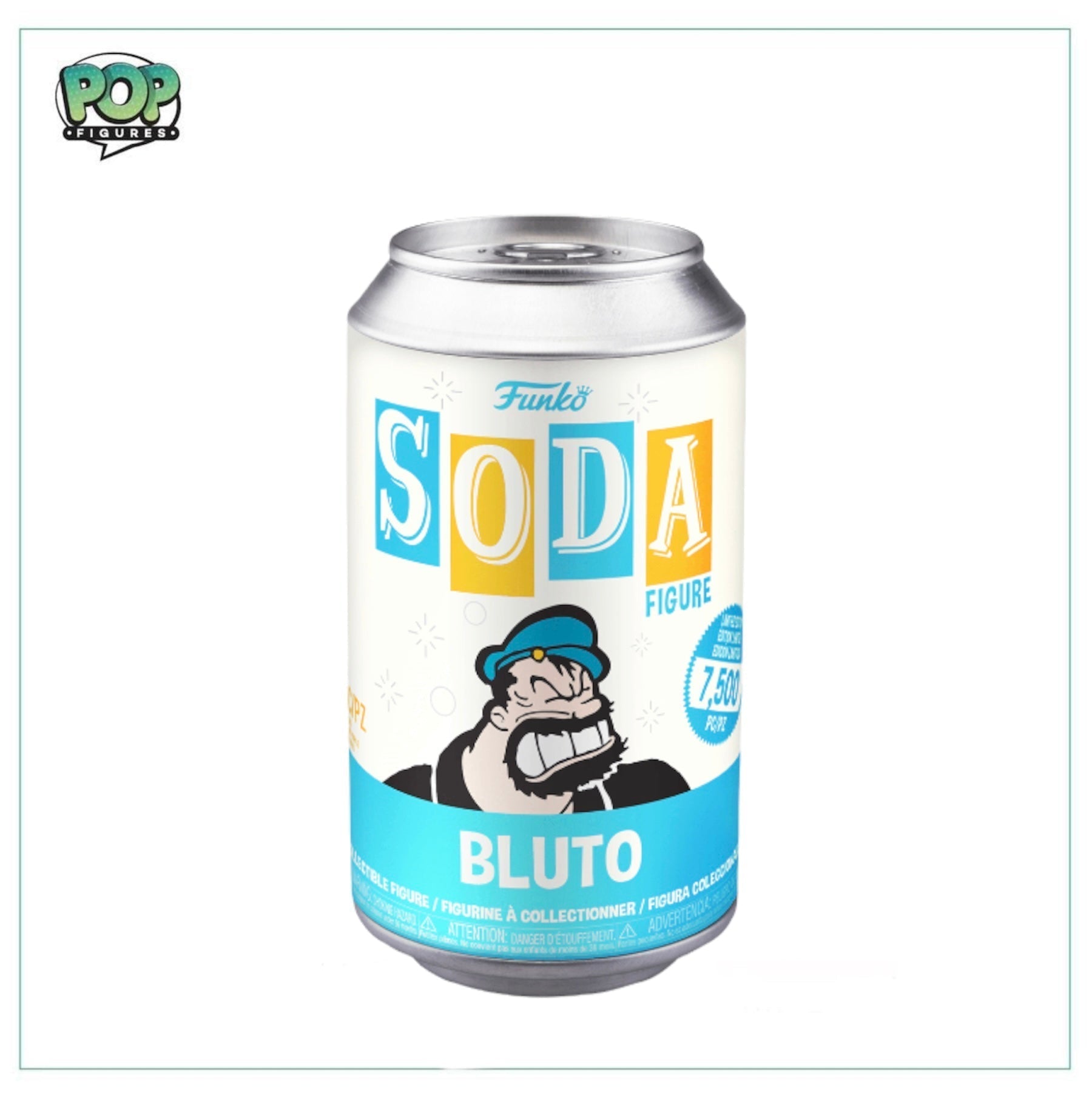 Bluto Funko Soda Vinyl Figure! - Popeye - LE7500 Pcs - Chance Of Chase