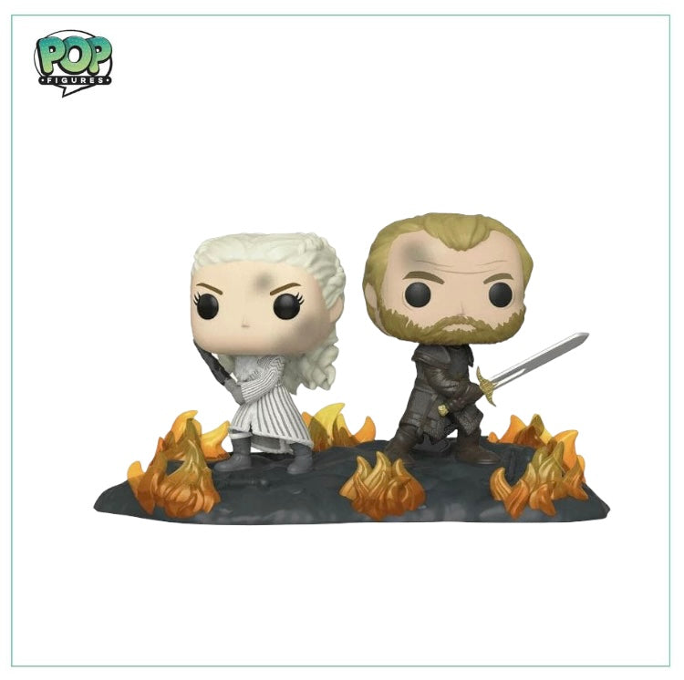 Daenerys & Jorah at the Battle Of Winterfell #86 Funko Deluxe Pop! Game Of Thrones