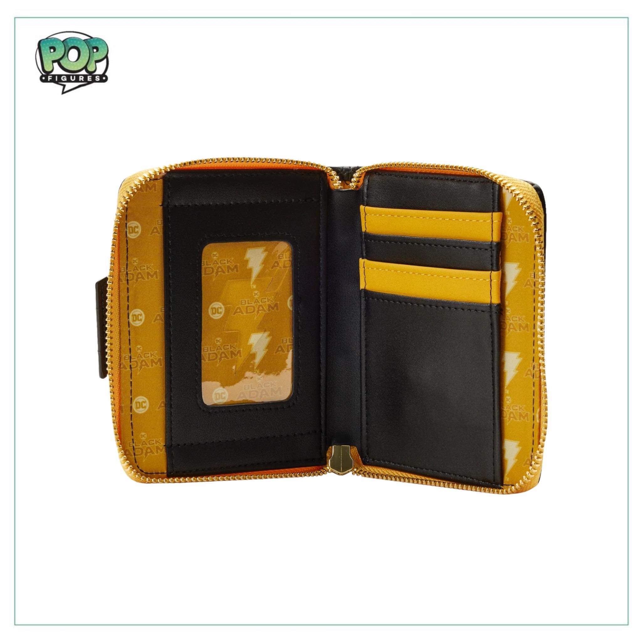 Loungefly DC Comics Black Adam Cosplay Zip Around Wallet