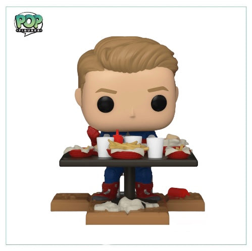 Victory Shawarma: Captain America #758 Deluxe Funko Pop! Marvel Avengers - Amazon Exclusive