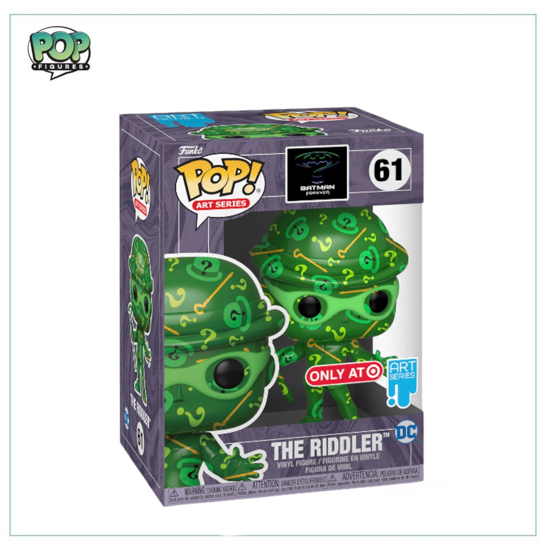 The Riddler (Art Series) #61 Funko Pop! Batman Forever - Target Exclusive