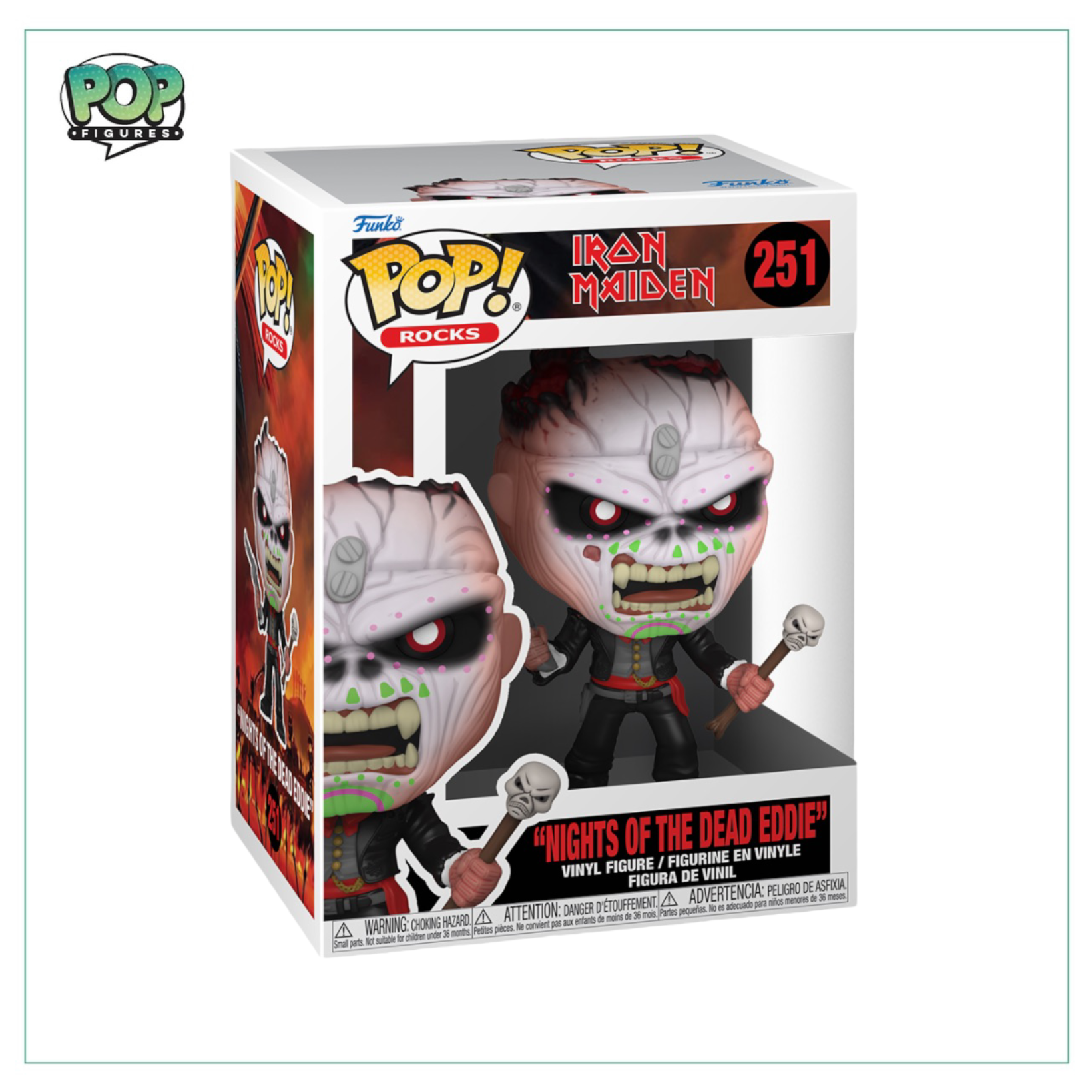 ‘Nights of the dead’ Eddie #251 Funko Pop! Iron Maiden - PREORDER