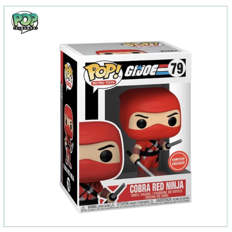 Cobra Red Ninja #79 Funko Pop! G.I.Joe, GameStop Exclusive